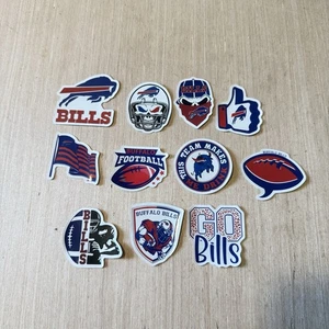 Buffalo Bills Menge 11 brandneue Aufkleber abziehen und kleben Lesen Sie die Informationen unten!! �� - Bild 1 von 9