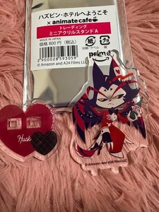 Hazbin Hotel Cafe Husk trading mini acrylic stand Animate Cafe 2025 From Japan - Picture 1 of 12