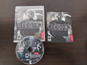 Chronicles of Riddick Assault on Dark Athena Sony PlayStation 3 Complete Tested - Picture 1 of 3
