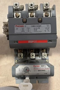 Furnas 90A 600V 48BSK3M20 ESP100 Motorstarter Größe 3 14HS + 32A Überlastrelais - Bild 1 von 5