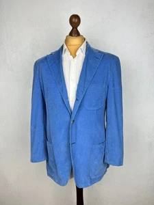 POLO RALPH LAUREN Light-Blue Soft Corduroy Half-Lined Sport Coat 42US\52IT - Picture 1 of 8