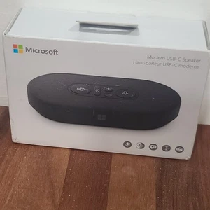 Microsoft Modern USB-C Speaker, Windows & MacOS Certified Microsoft Teams. - Photo 1/15