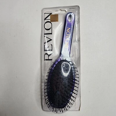 Vintage Revlon Large Cusion Grooming Brush for Thick or Curly Hair RV2907 New - Image 1 of 4