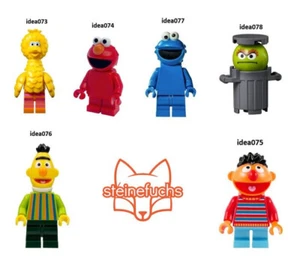 LEGO® Ideas Sesamstraße - 21324 Minifiguren Auswahl / NEU / Ernie Bert & Co. - Bild 1 von 7