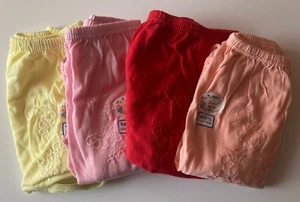 Neu mit Etikett Siralena Dream Girl Damengröße 9 100 % Baumwolle 4er-Set Slips Unterwäsche - Bild 1 von 6