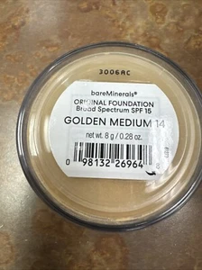 Bare Minerals~Matte Loose Powder Foundation ~#14 Golden Medium(W20) - Picture 1 of 1