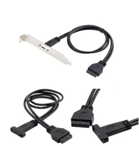Single Port USB 3.1 Type C USB-C Female to USB 3.0 Motherboard 19Pin Header Cabl - Picture 1 of 11