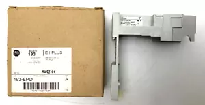 NEW ALLEN BRADLEY 193-EPD DIN RAIL PANEL ADAPTER SERIES A USE W/ 193 EE D - Picture 1 of 6