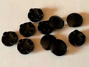 10 x LEGO Round Dish black ref 2654 / Set 10179 75058 75055 75104 75082 10226... - Picture 1 of 1
