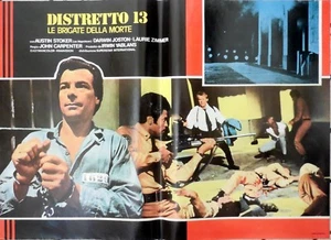 5X SET LOBBY CARD DISTRETTO 13 BRIGATE DELLA MORTE Assault on Precinct CARPENTER - Picture 1 of 5