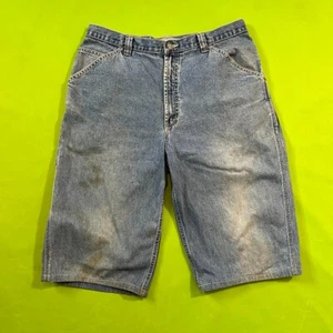 Size 36 Carpenter Sonoma y2k jean shorts jorts - Picture 1 of 6