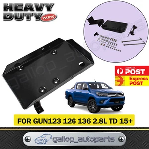 Gun123 126 136 Dual Battery Tray For Toyota Hilux 2.8L Td Diesel 09/2015-08/2018 - Picture 1 of 3