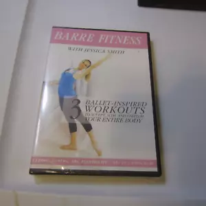 Barre Fitness with Jessica Smith - 3 Ballet-Inspired Workouts (DVD, 2014) New - Picture 1 of 2