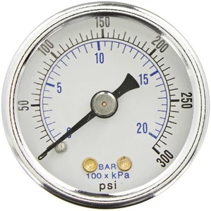 Heavy Duty Compressor Gauge Replaces Stanley Bostitch Black N Decker AB-9052091 - Picture 1 of 2