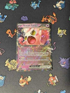 Pokémon Cards Scream Tail ex 094/167 Ultra Rare Twilight Masquerade - (NM) - Picture 1 of 6