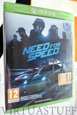 NEED FOR SPEED, MICROSOFT XBOX ONE, X, ITALIAN EURO MARKET, NEW FACTORY SEALED ! - Immagine 1 di 4
