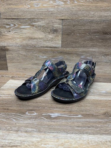 Aravon Collette by New Balance AR sandalo donna stampa pelle di serpente taglia 11