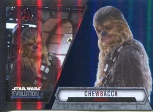 Star Wars Evolution 2016 Blue Parallel Card #59 Chewbacca - Smuggler - Picture 1 of 1