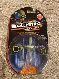 2012 Hot Wheels Ballistiks Full Force JET THREAT rolling ball racer nice card - Picture 1 of 9