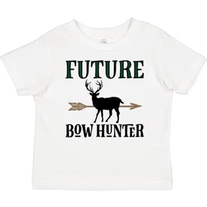 Inktastic Hunting Future Bow Hunter Baby T-Shirt Deer Clothing Childs Boys Arrow - Picture 1 of 5