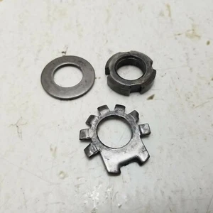 1976 Honda CJ360T cj 360 t Primary Gear Crank Nut Washer Lock - Picture 1 of 7