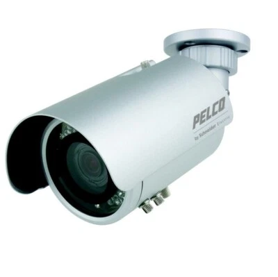 Pelco BU5-IRV12-6X 650 TVL Analog Outdoor IR Bullet HI RES Camera, 3.3-12mm Lens - Image 1 of 4