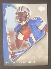 Calvin Johnson 2007 Upper Deck NFL ROOKIE Premiere #15 - Detroit Lions