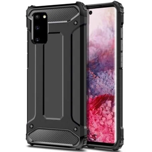 Wisam® Schutzhülle für Samsung Galaxy A41 Panzer Robust Hülle Armor Case Black - Bild 1 von 3