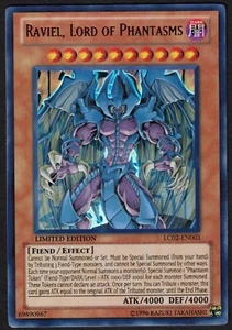 Yugioh Raviel, Lord of Phantasms LC02-EN003 Ultra Rare Limited - VLP - Foto 1 di 2