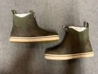 Xtratuf Men's Leather Ankle Deck Boot Size:M7.5 Explorer Grade Xal-300 Olive