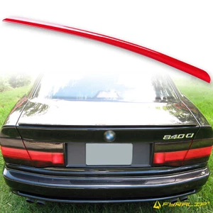 Fyralip Y22 Painted 314 Bright Red Trunk Lip Spoiler For BMW 8 Series E31 89-99 - Picture 1 of 7