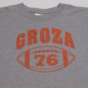 Cleveland Browns Don Cockroft Signed Autograph T-Shirt Lou Groza Youth Large - Picture 1 of 6