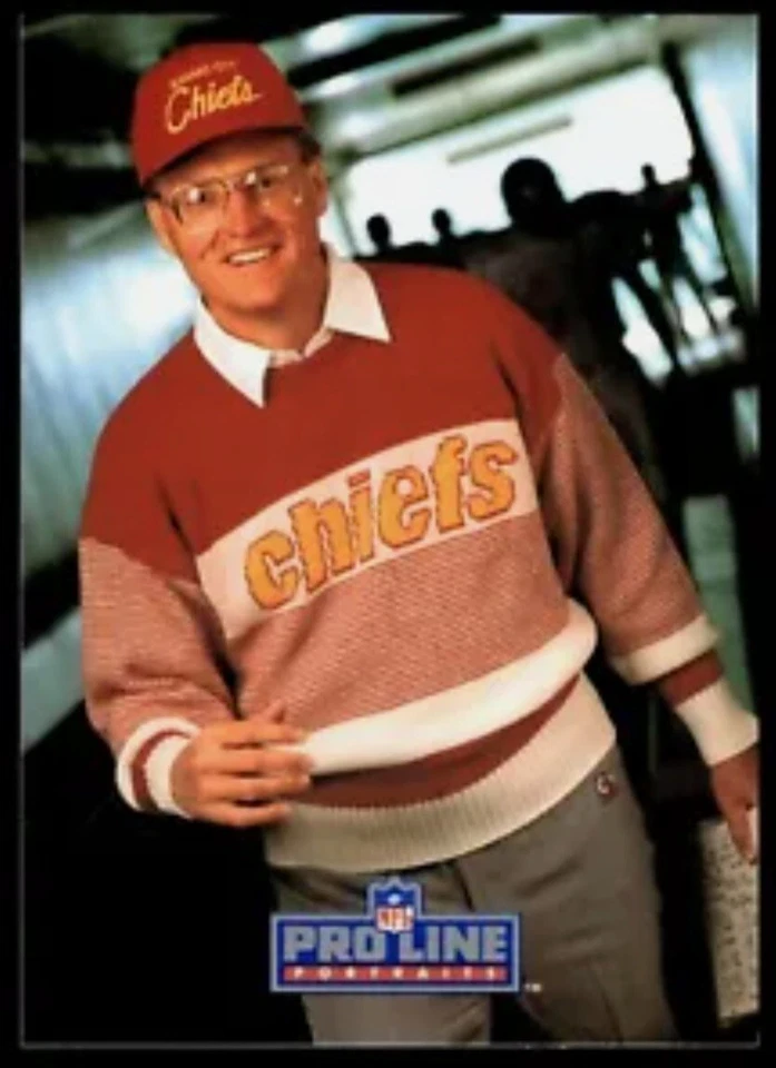 1991 Pro Line Portraits Marty Schottenheimer Kansas City Chiefs #181 - Image 1 of 1