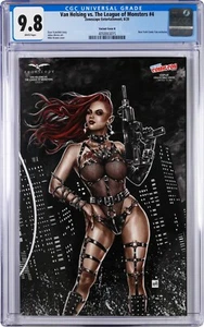 Van Helsing vs League of Monsters #4 CGC 9.8 (2020, Zenescope) NYCC Mike Krome H - Imagen 1 de 2