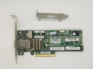 HP 633537-001 Smart Array P222 1GB FBWC 1-Port PCI-E SAS RAID Controller - Picture 1 of 2