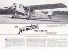 Hamilton Metalplane H-47 Aircraft Report 9/1/2022c