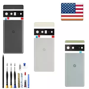 Lot Back Camera Lens Rear Battery Cover Housing Door For Google Pixel 6 / 6 Pro - Picture 1 of 5