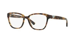 Emporio Armani EA 3094 5540 Havana Spot Grey Glasses Eyeglasses Frames Size 52 - Picture 1 of 1