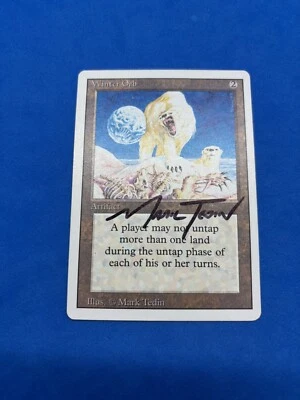 Winter Orb Revised SIGNED, Mark Tedin, Magic MTG AUTO - MP - Image 1 of 2