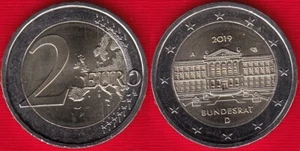 Germany 2 euro 2019 "Bundesrat, Federal Council" Random mint BiMetallic UNC - Picture 1 of 1