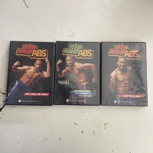 BeachBody Hip Hop Abs DVD 3 Disc Workout Set - Ultimate Ab Sculpting System New - Picture 1 of 3