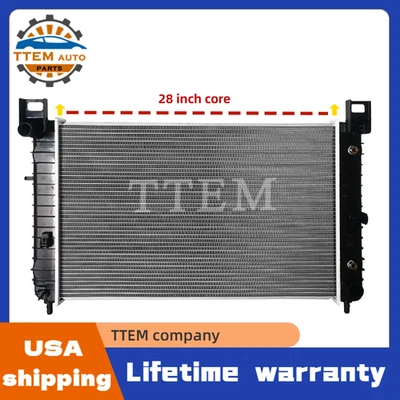 28'' #2334 Radiator For Chevy Silverado Tahoe Suburban GMC Sierra Yukon 4.8 5.3L — 第 1/4 张图片