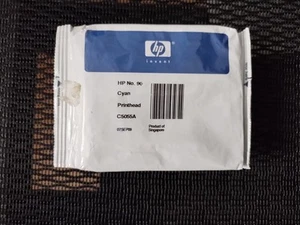 2009 Genuine HP #90 Cyan Printhead C5055A DesignJet 4000 4500 Factory Sealed - Afbeelding 1 van 1