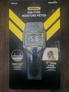 General Tools Pin Type Digital Moisture Meter w/ Water Damage & Mold Prevention - Picture 1 of 3