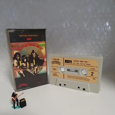 Kiss - Hotter Than Hell - (Cassette 1974 Casablanca PolyGram Records) 7199 058 - Image 1 of 4