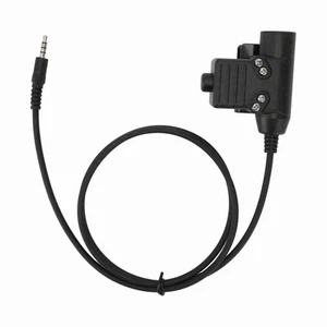 Walkie Talkie Radio Headset Adapter 3 5 Mm Audio-Buchse U94 PTT Adapter Hea CHP - Zdjęcie 1 z 22