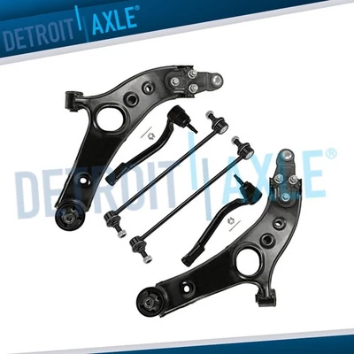 Front Lower Control Arms Ball Joint Kit for 2013 2014 Hyundai Santa Fe Sport XL - Image 1 of 4