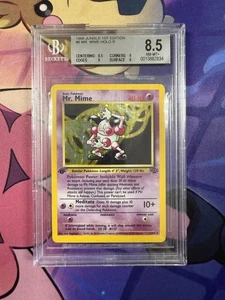 Pokemon Jungle Mr. Mime Holo 1ª Edición #6 BGS 8.5 Casi Como Nuevo - Imagen 1 de 2