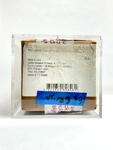 Pokémon Factory Sealed Booster Box Case Acryl Protector | STOP Tape Case - Bild 1 von 3