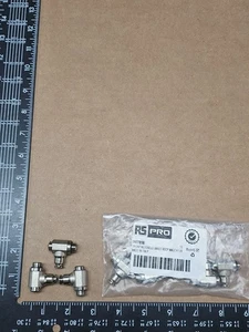3 Pcs, 1977858 RS PRO, Push In Fitting To Push In 4mm, Push In Fitting - Picture 1 of 3